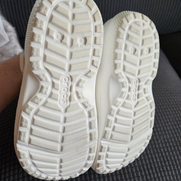 Crocs Men's and Women's Specialist II Vent Clog White Womens 8 Mens 6 EUC - Picture 2 of 4